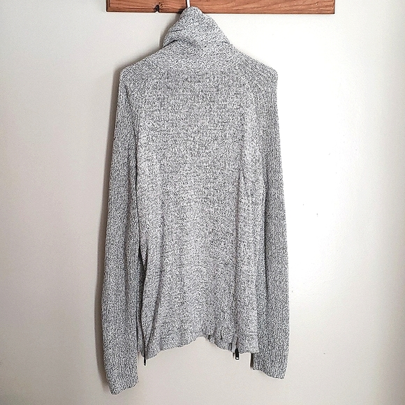 Express Mens Cowl Neck Knit Pullover Sweater - Picture 9 of 9